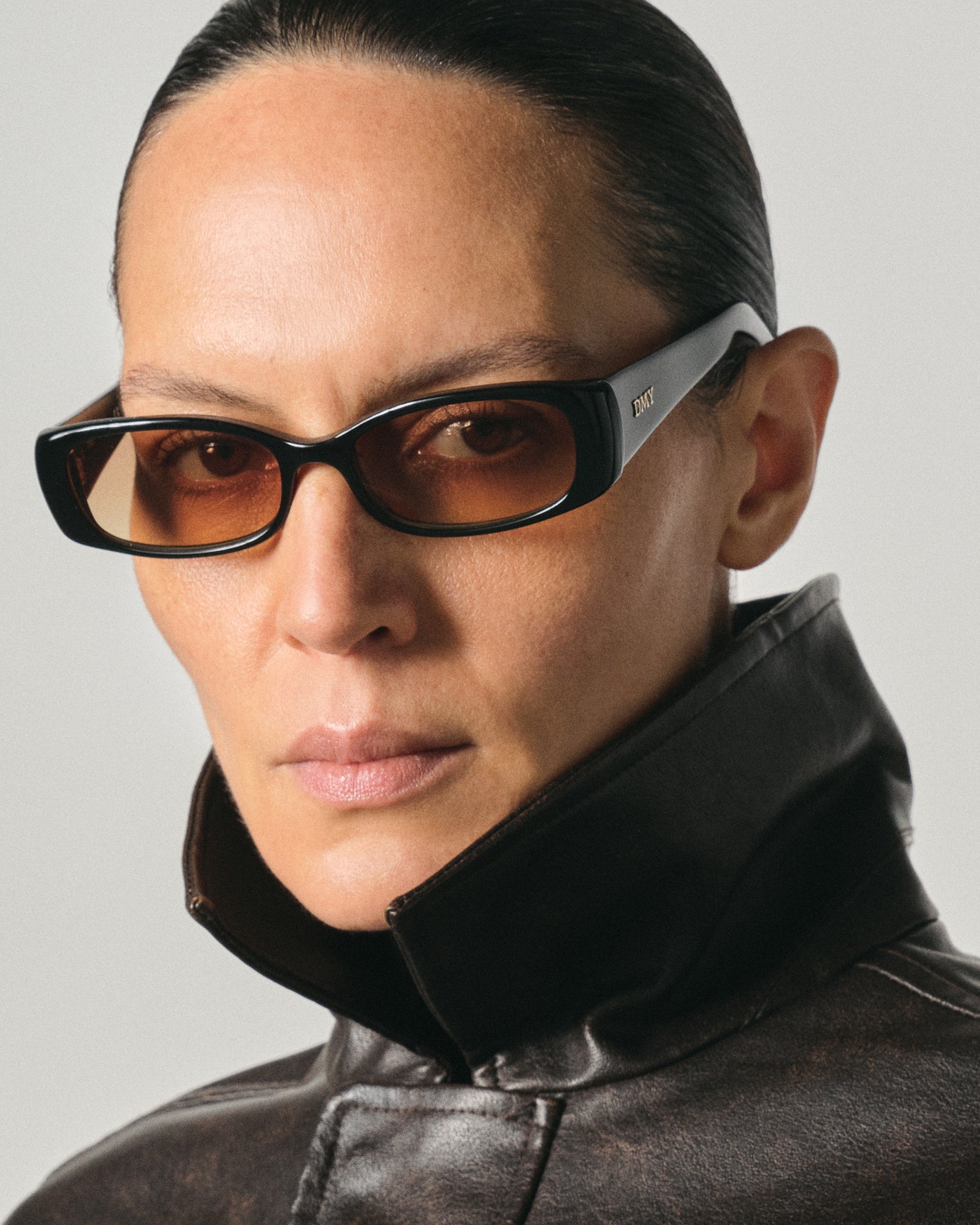 Billy Black/Amber Lens Sunglasses