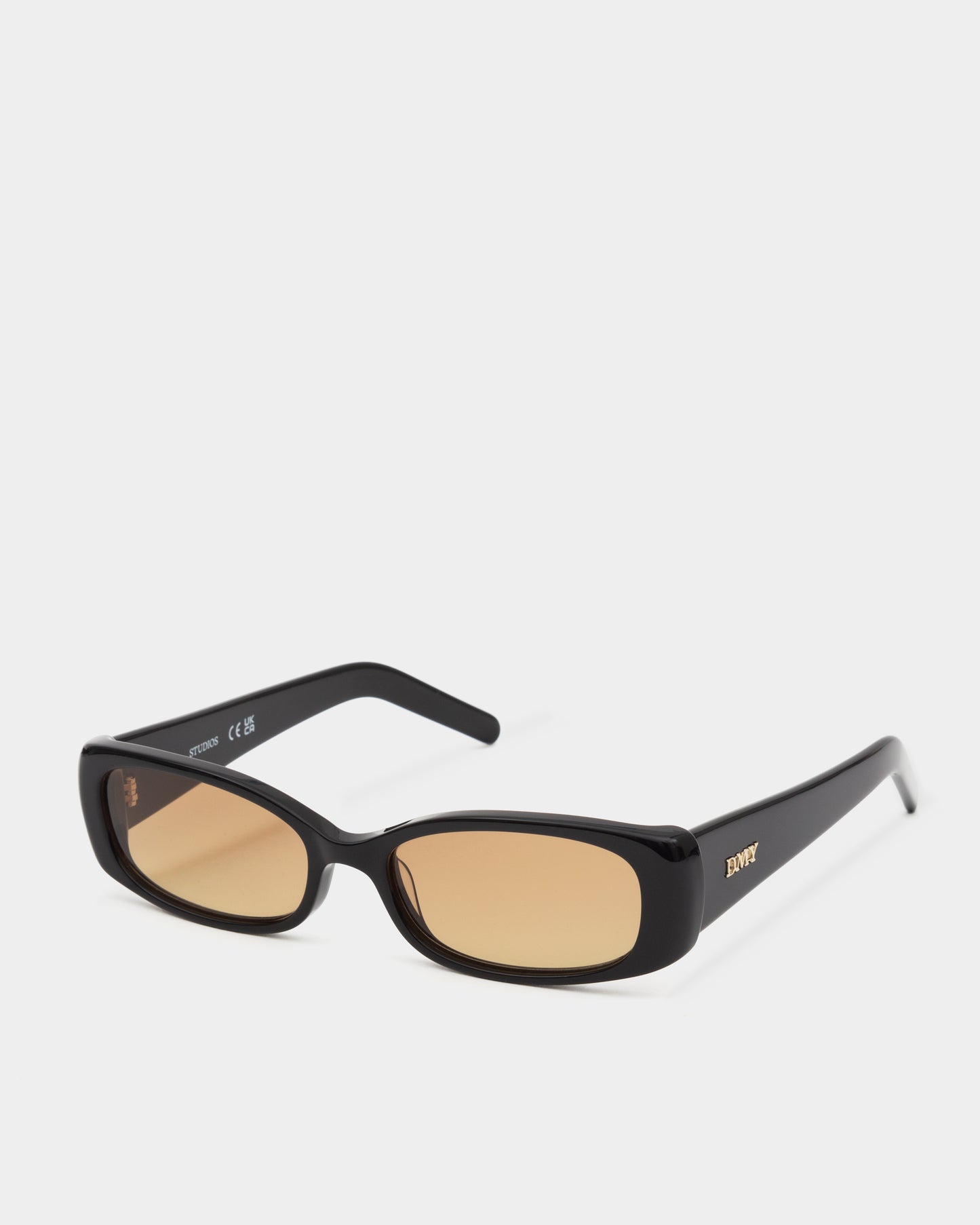 Billy Black/Amber Lens Sunglasses