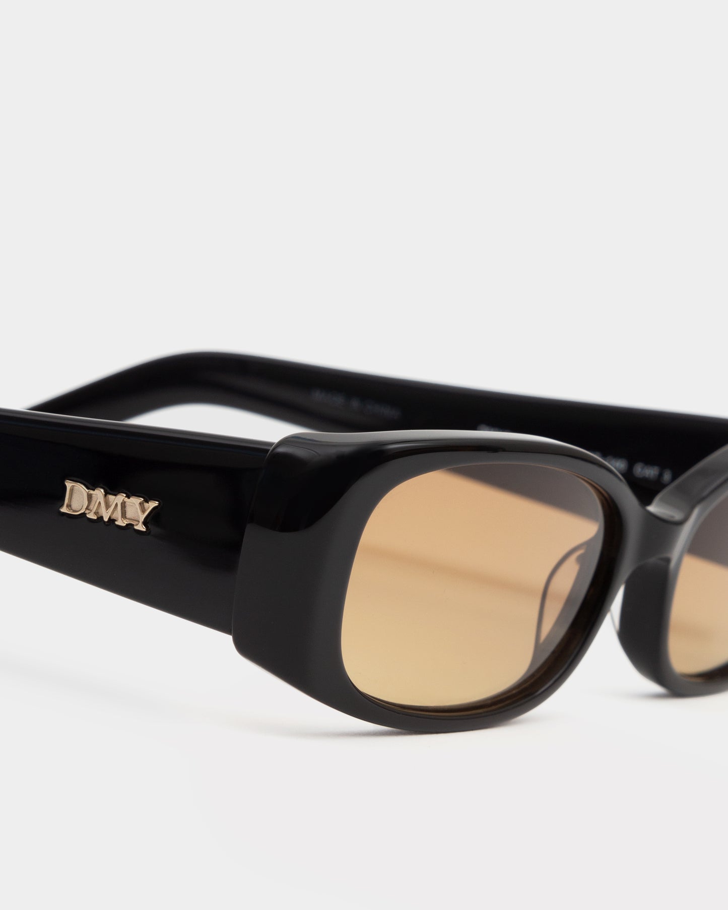 Billy Black/Amber Lens Sunglasses