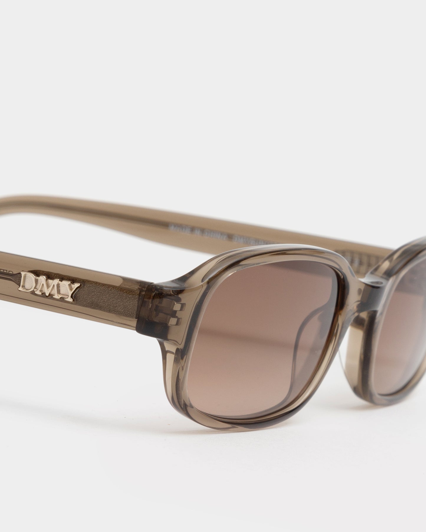 Margot Transparent Olive Sunglasses