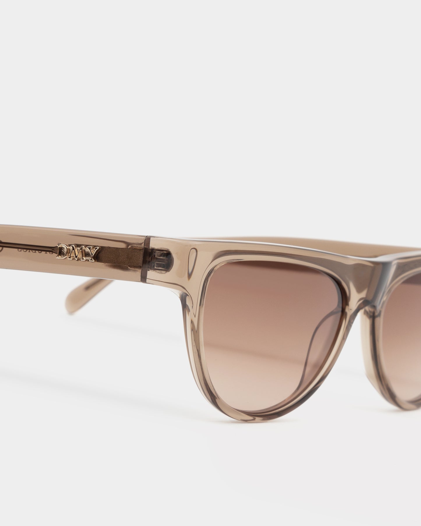 Louise Transparent Oyster Sunglasses
