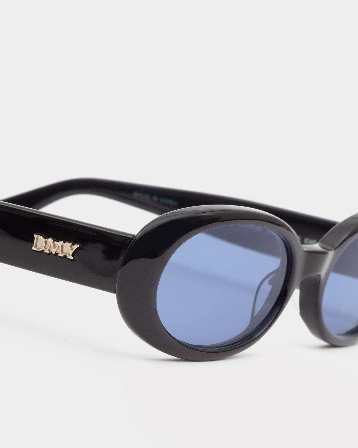Valentina Black/Blue Lens Sunglasses