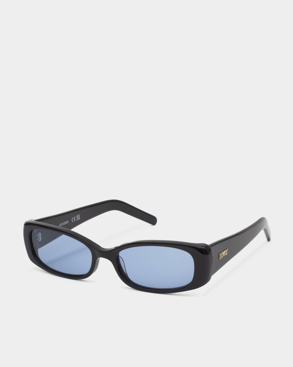 Billy Black/Blue Lens Sunglasses