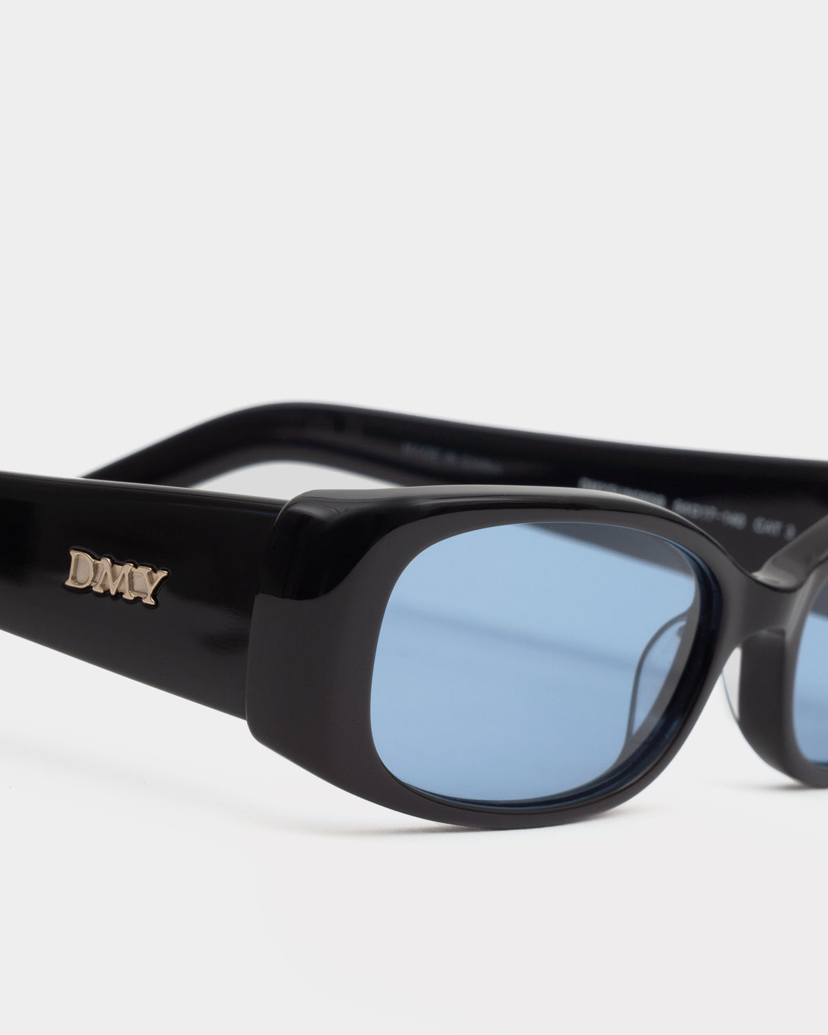 Billy Black/Blue Lens Sunglasses