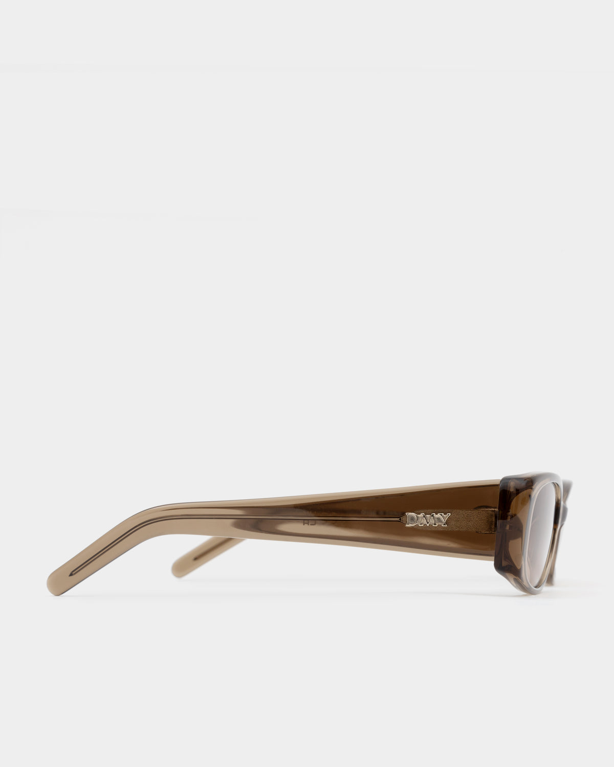 Billy Transparent Olive Sunglasses