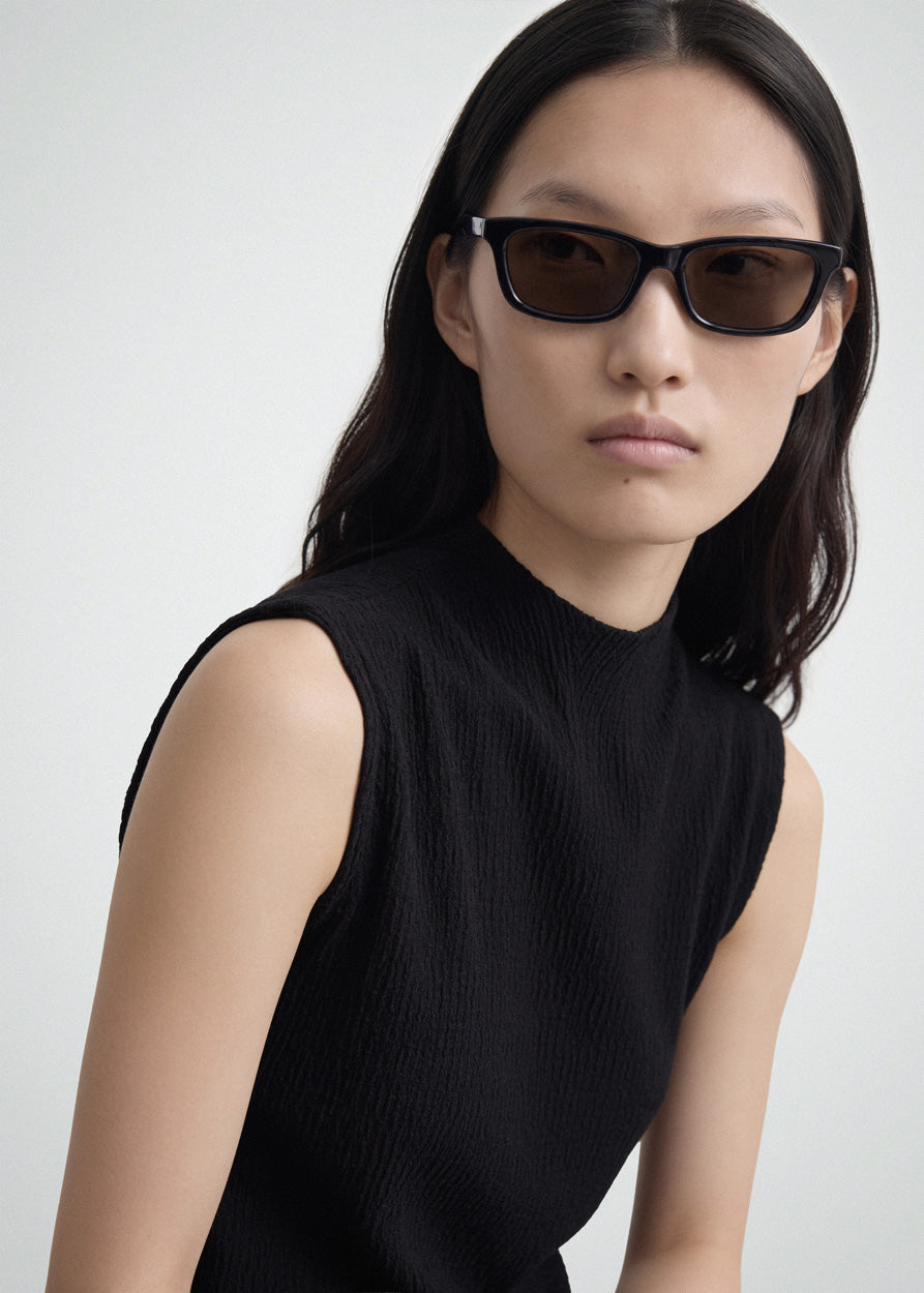 Ines Black Sunglasses