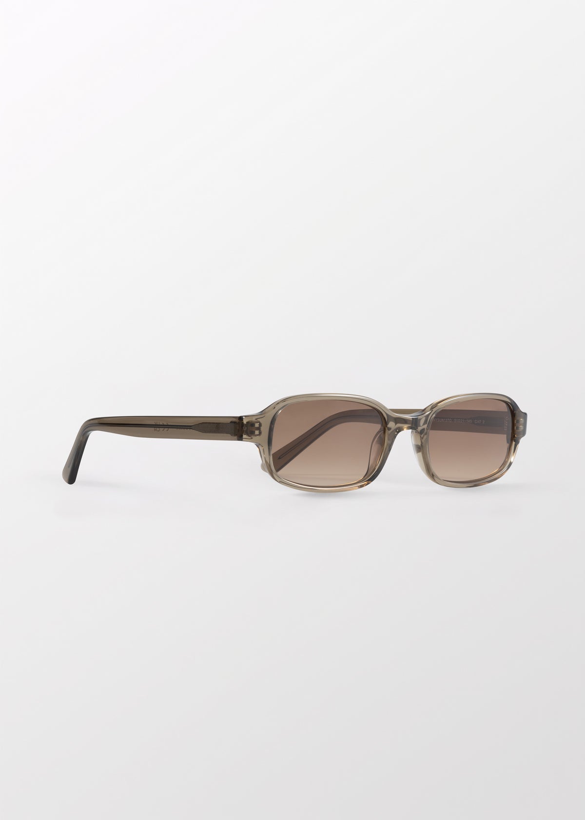 Margot Transparent Olive Sunglasses