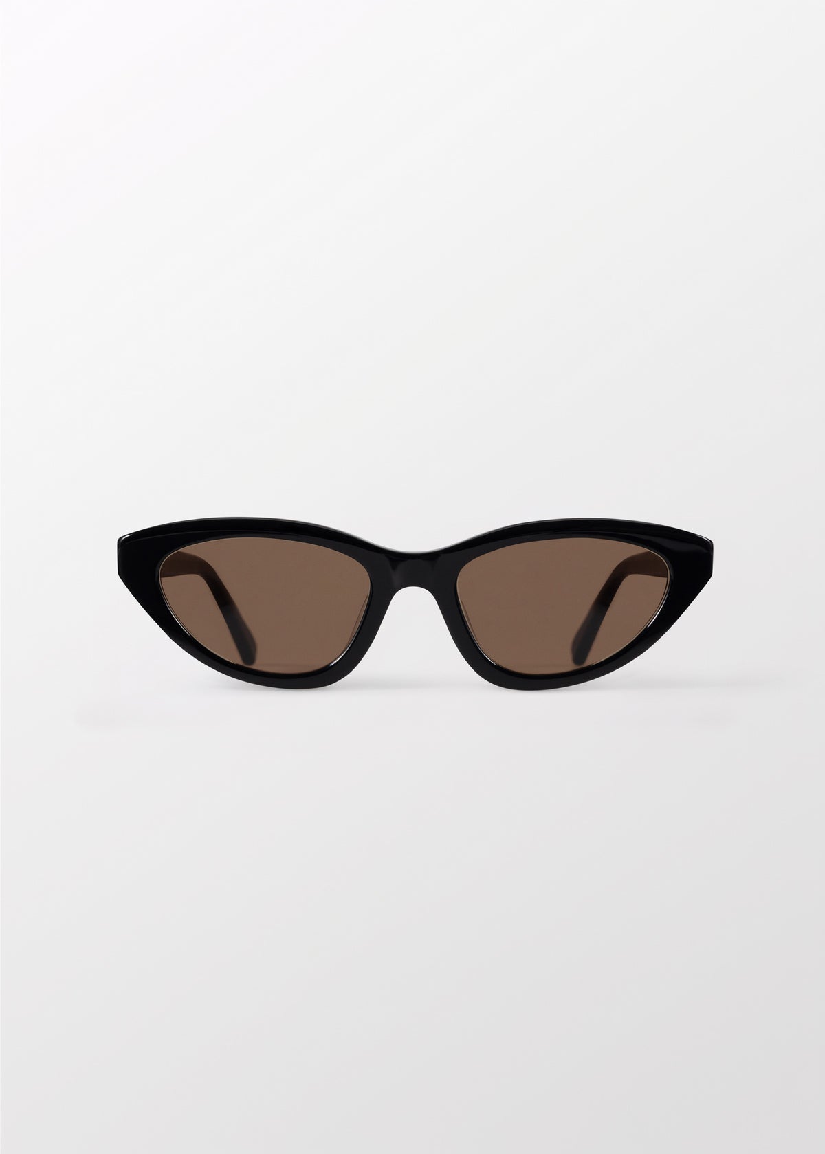 Vesper Black Cat-Eye Sunglasses